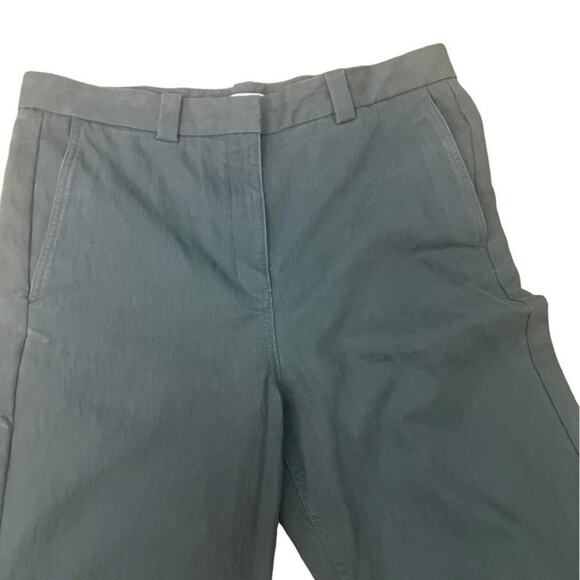 COS COTTON BLEND WIDE LEG GREEN PANTS SIZE 12‎ - Picture 4 of 7